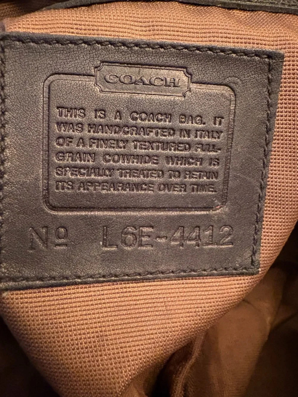 Vintage Coach Madison Bristol Satchel (4412). - Picture 10 of 15